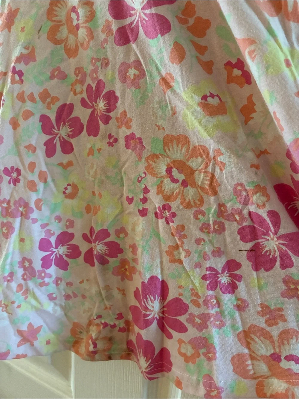 The Children's Place Pink Floral and Solid Pink Girls' Dresses size XL-14 - Picture 5 of 8